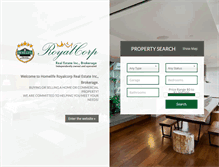 Tablet Screenshot of homeliferoyalcorp.com